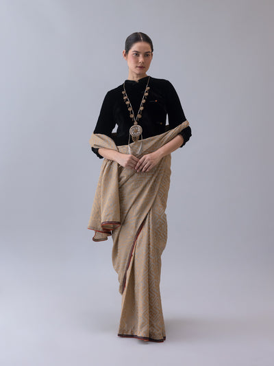 Namjar Saree-Grey