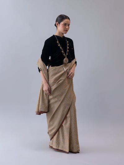 Namjar Saree-Grey