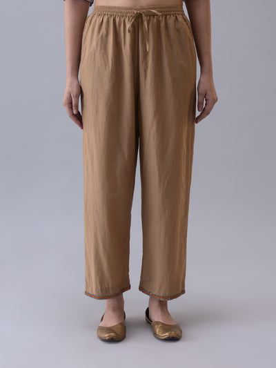 Annam Trousers-Beige