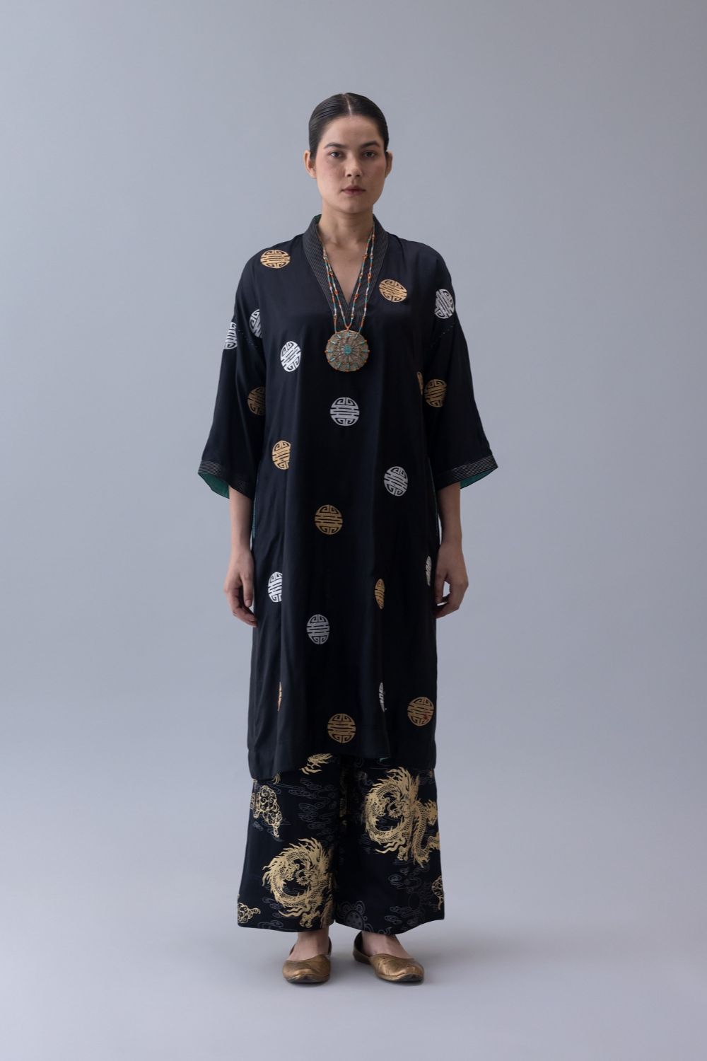 Daido Kaftan-Black