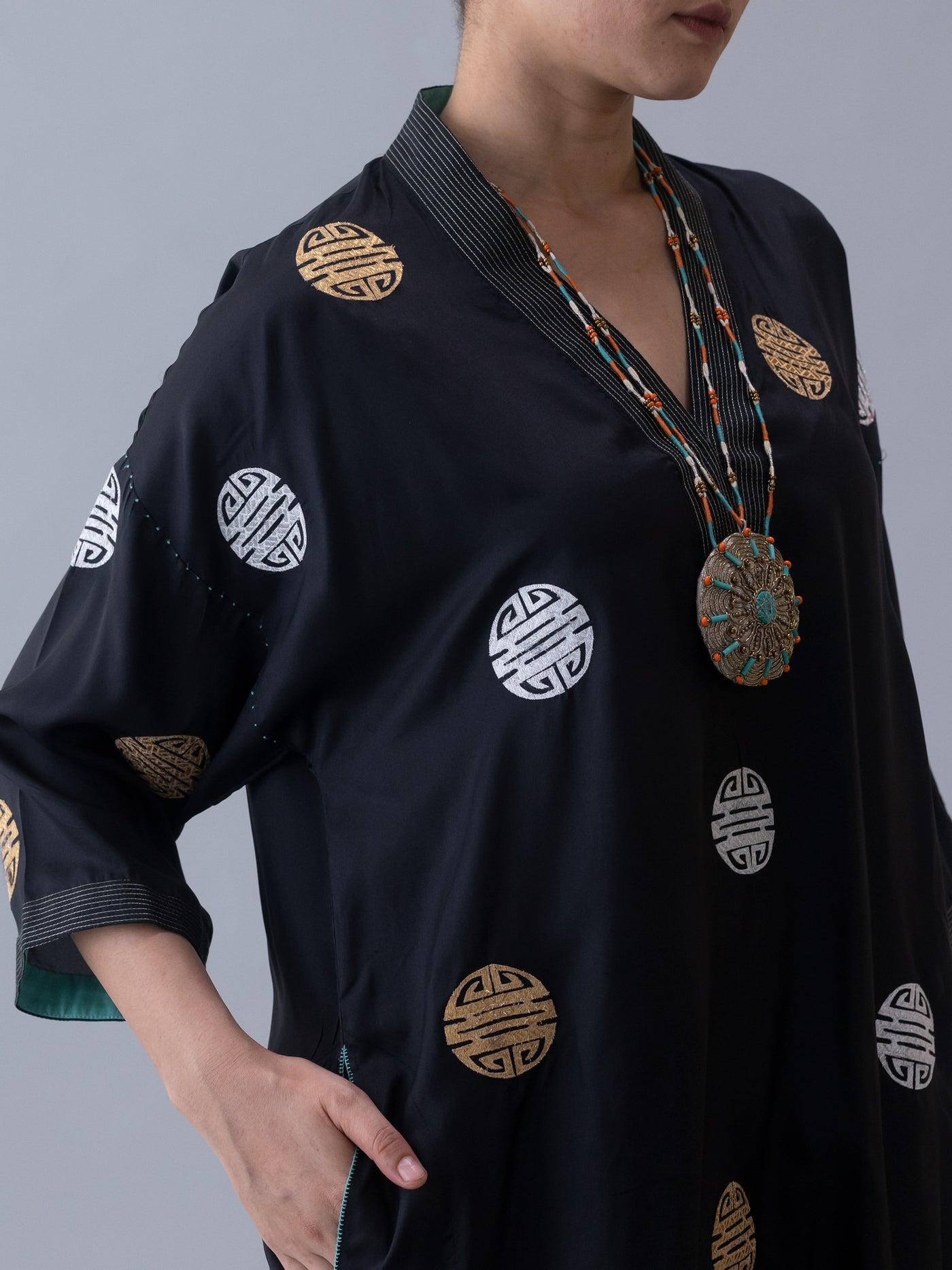Daido Kaftan-Black