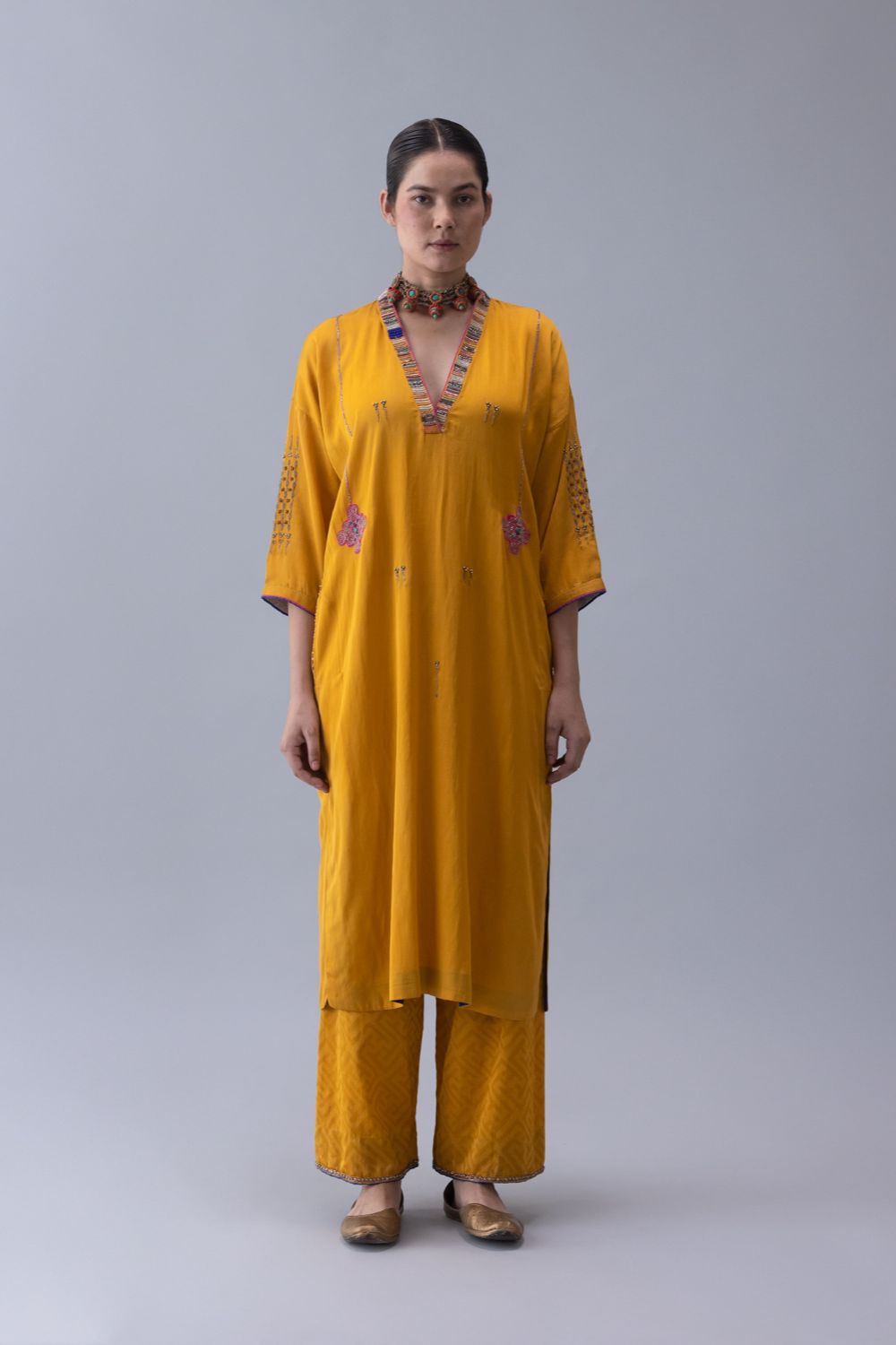 Joma Kaftan-Yellow