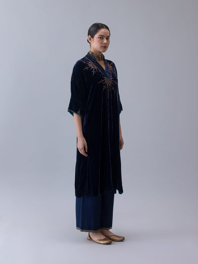 Nyin Kaftan-Indigo