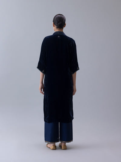 Nyin Kaftan-Indigo