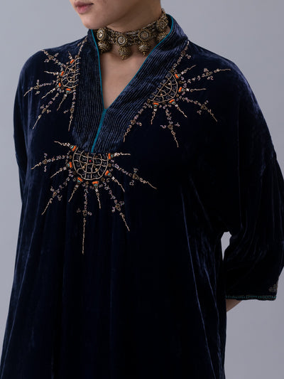 Nyin Kaftan-Indigo
