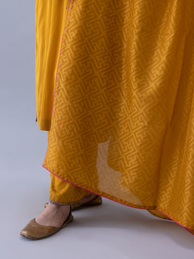 Sangye Dupatta-Yellow