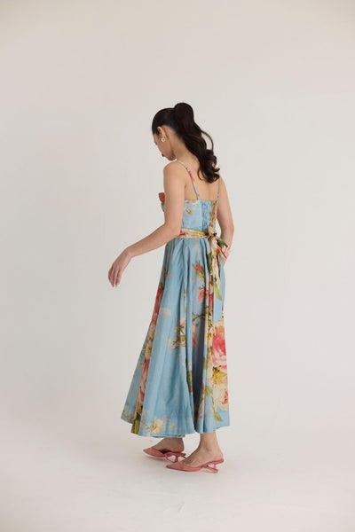 TAFFY COTTON FRILLS DRESS