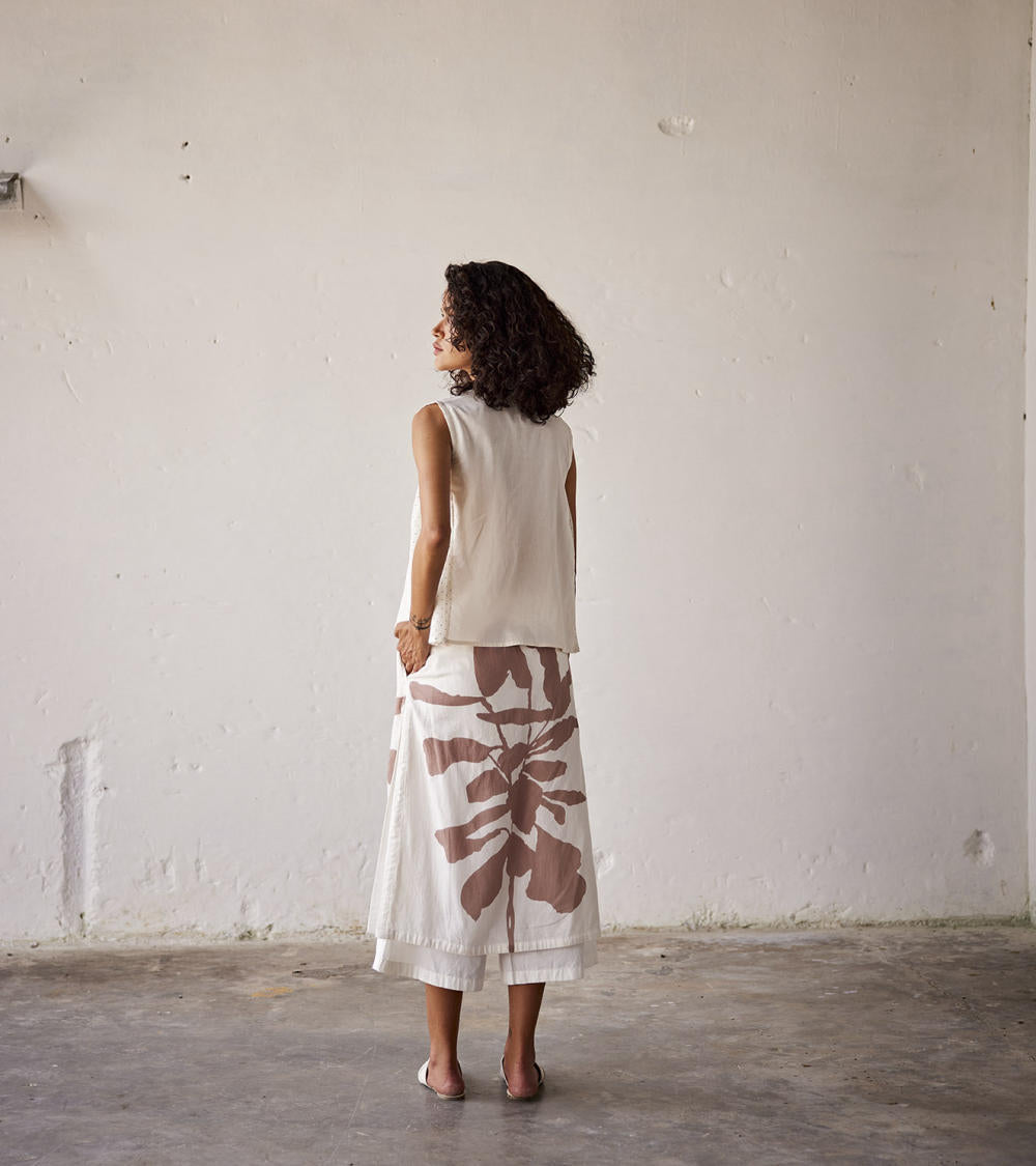 Ivory Bloom Blouse