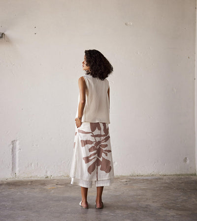 Ivory Bloom Blouse