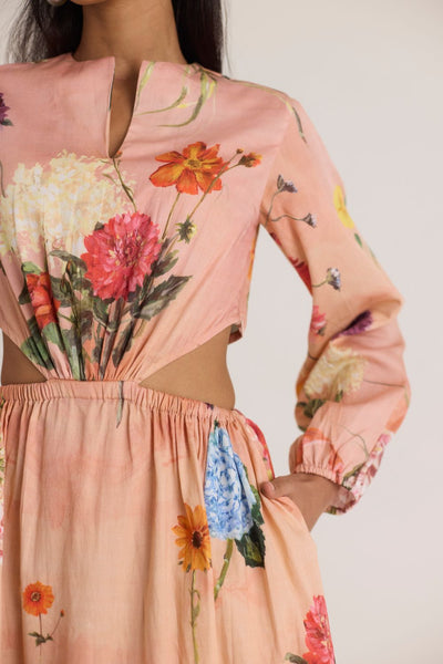 BUTTERCUP BOTH SIDE CUT DRESS