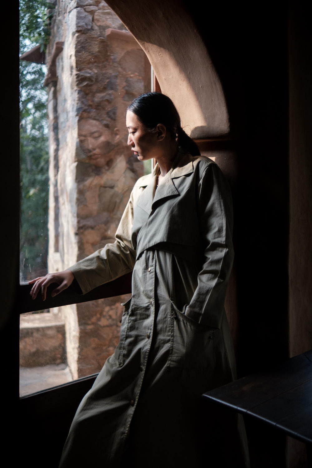 Copenhagen Trench-Khaki