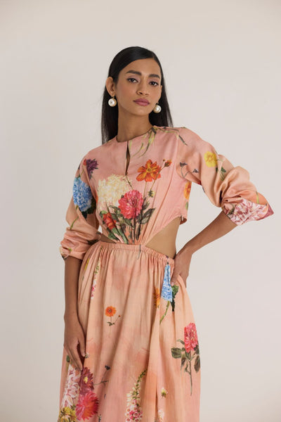 BUTTERCUP BOTH SIDE CUT DRESS