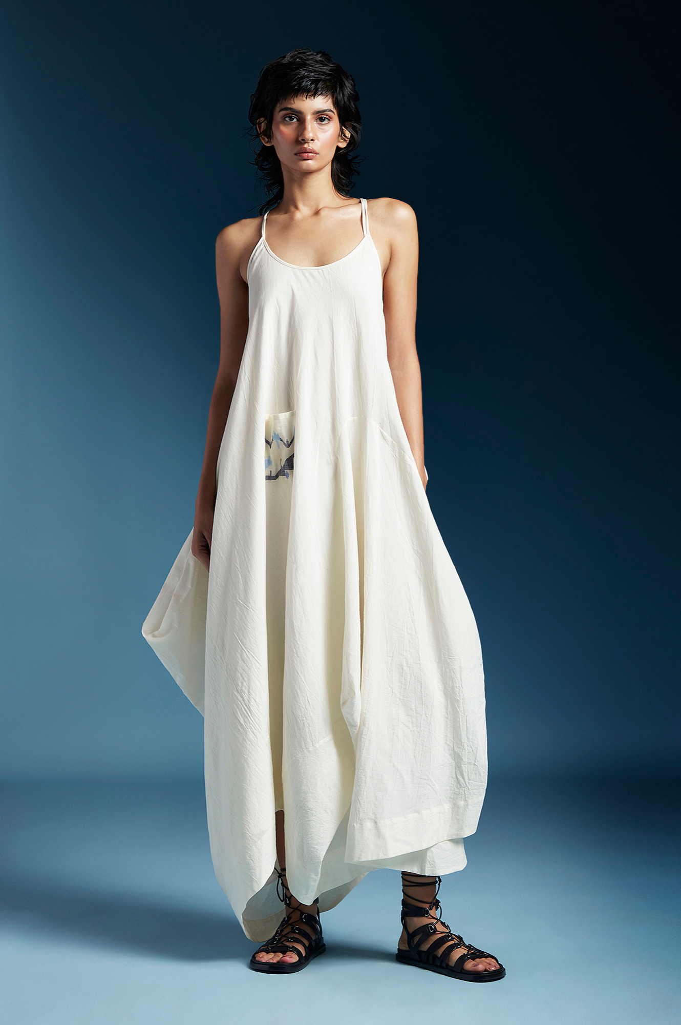 Amanda Dress-White