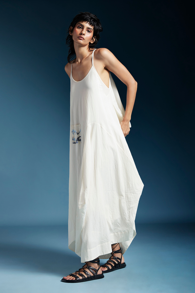 Amanda Dress-White