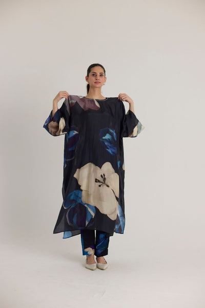 ROCCO SILK KAFTAN SET