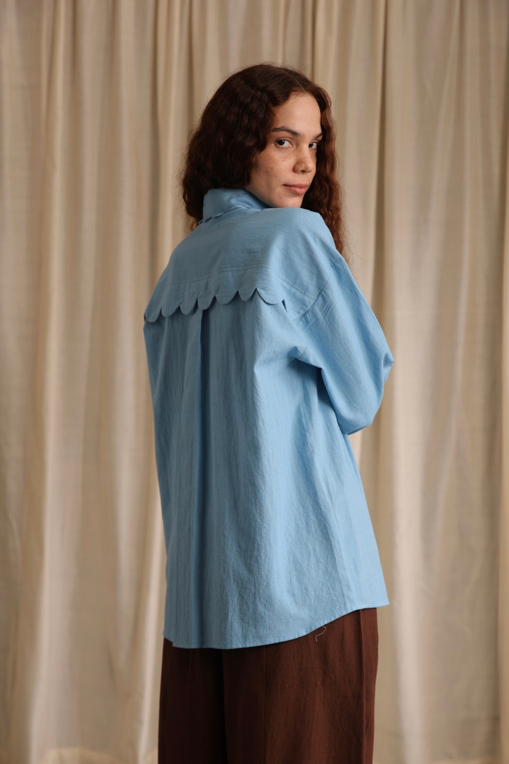 Louie Shirt - Cornflower