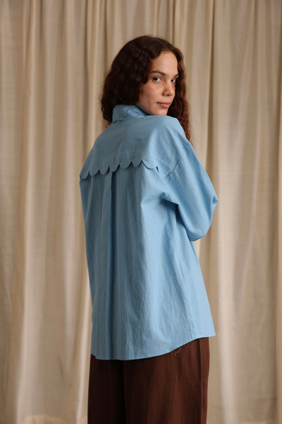 Louie Shirt - Cornflower
