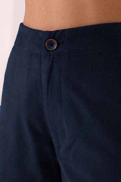 Hatchi Blue Corduroy Pants