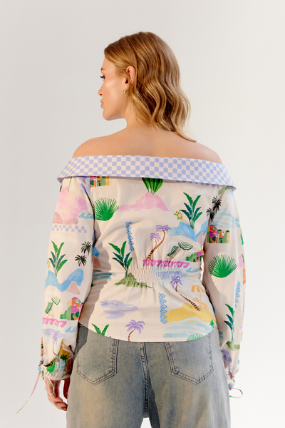 Sage Shirt - By the Sea
