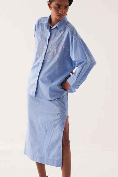 Sky Skirt Set