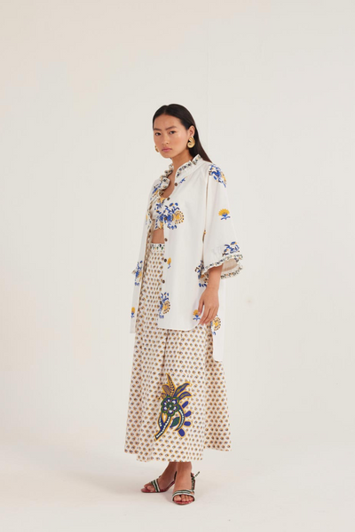 Tora Pleated Skirt