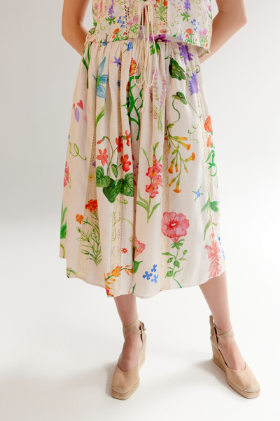 Freya Skirt - Flora