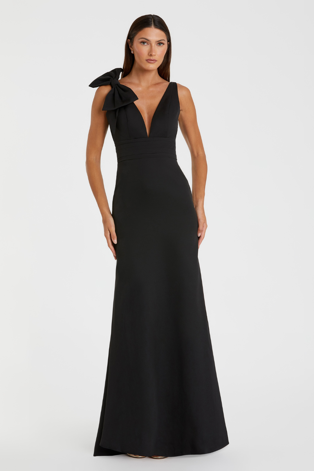 49454-Mermaid Gown-Black