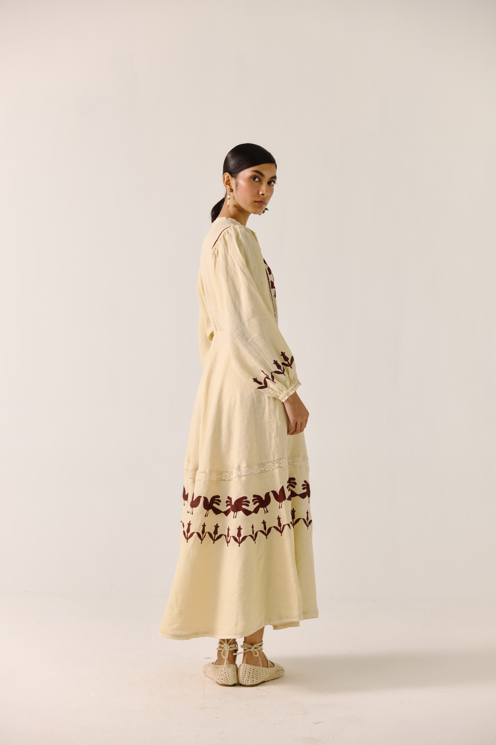 Emma Dress - Ivory