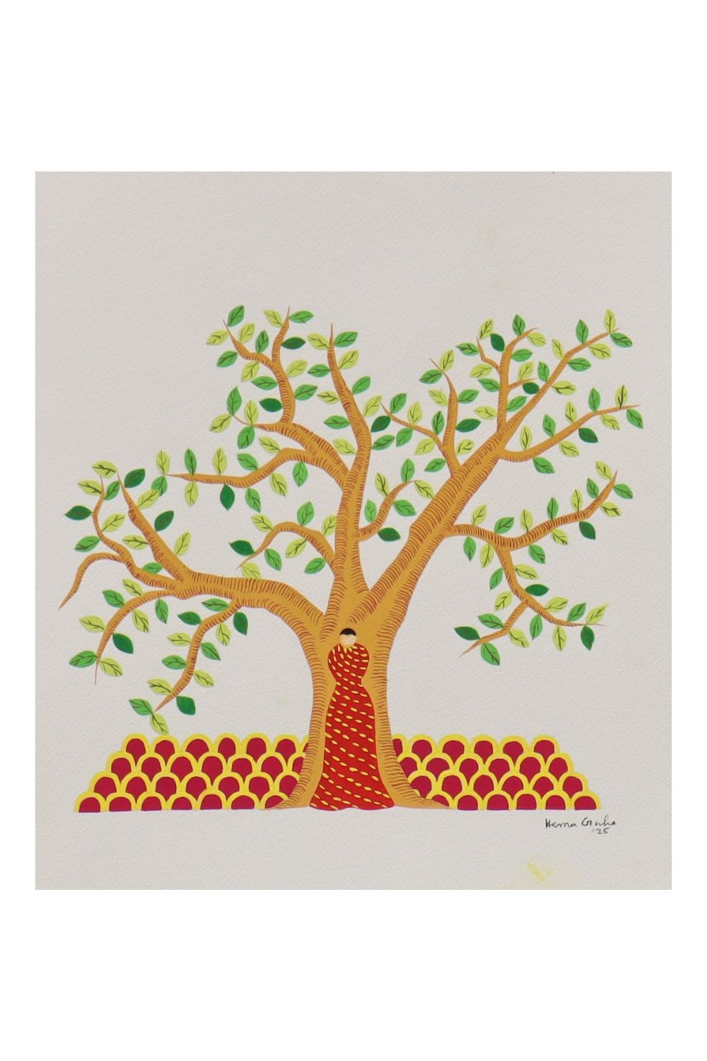 Tree and Woman