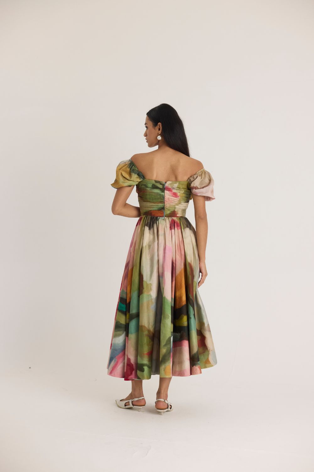 TILLY PUFF SLEEVE DRESS