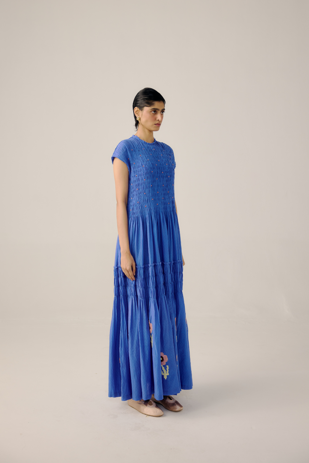 July Dress - Electric Blue