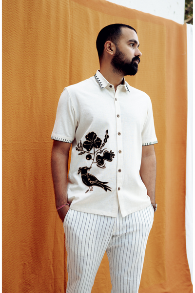 KARBI APPLIQUE SHIRT