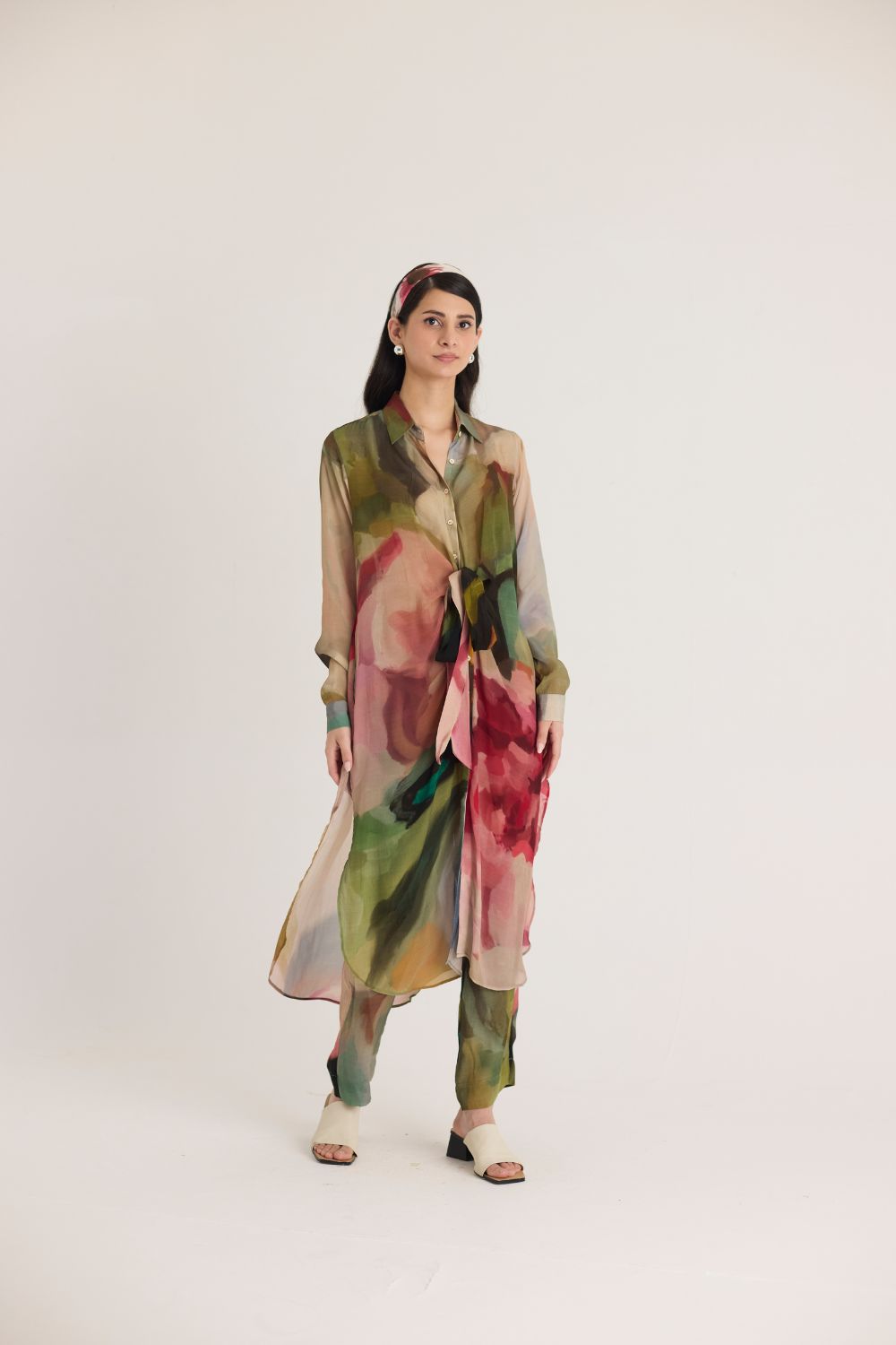 TILLY WRAP KURTA SET