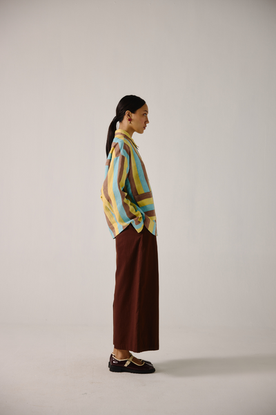 Ava Jacket - Striper Print
