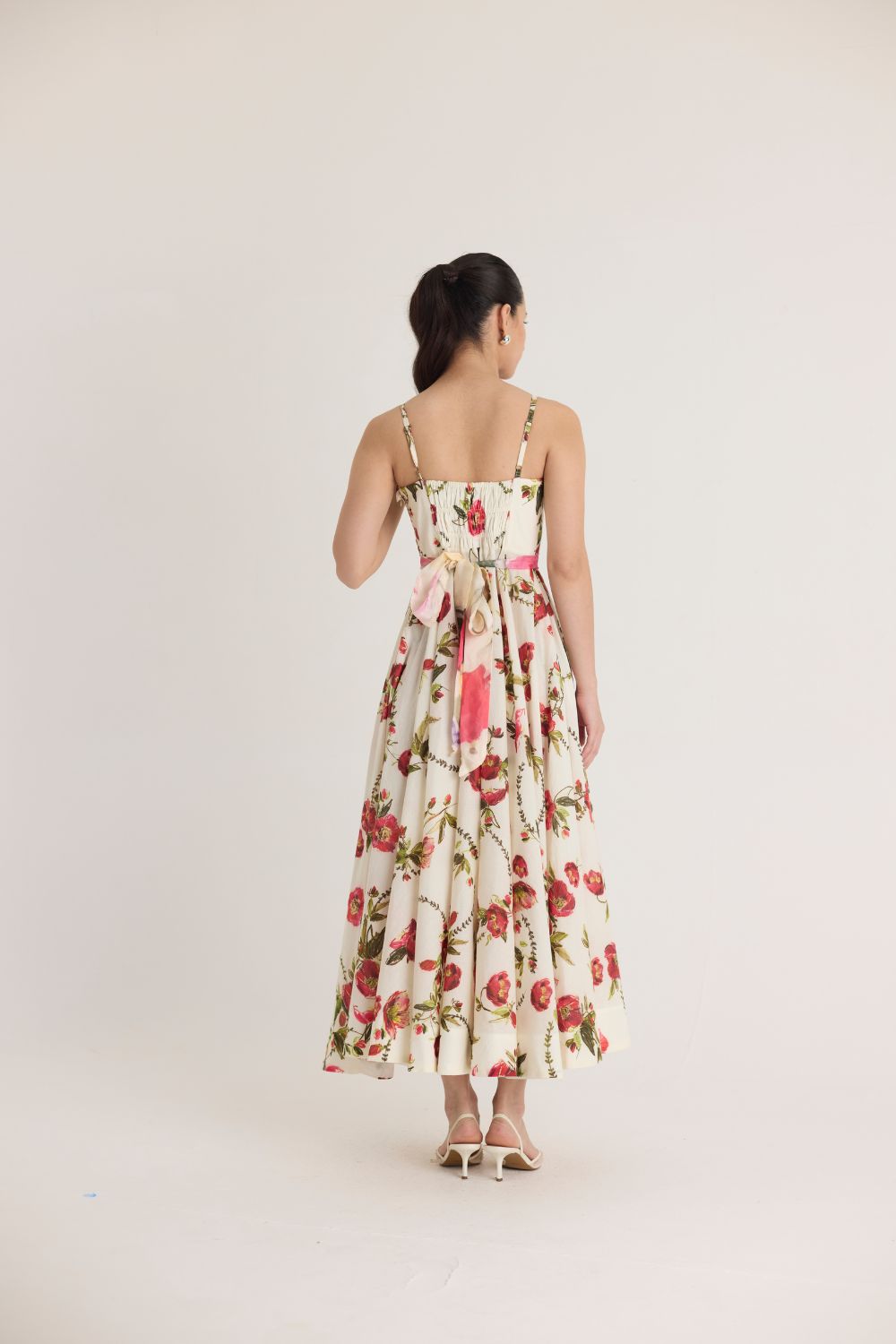 ROSITA COTTON FRILL DRESS
