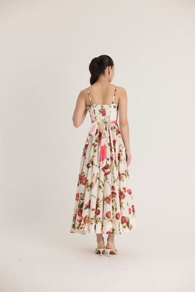 ROSITA COTTON FRILL DRESS