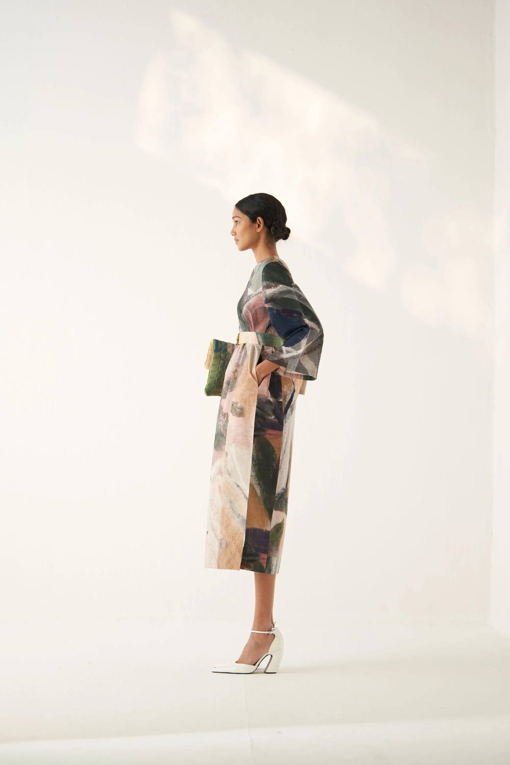 Wallflower Gathered Dress with belt
