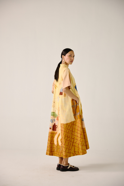 A-Line Long Dress - Fisherman