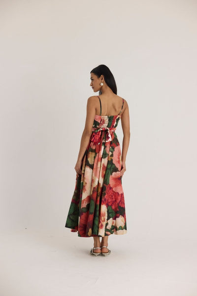 SCARLETT COTTON FRILL DRESS