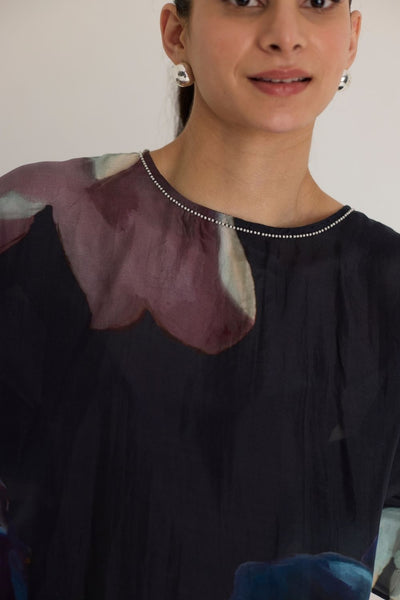 ROCCO SILK KAFTAN SET