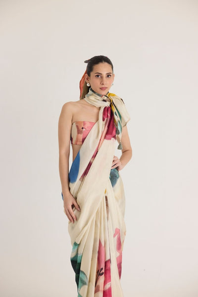 LILA SILK SAREE