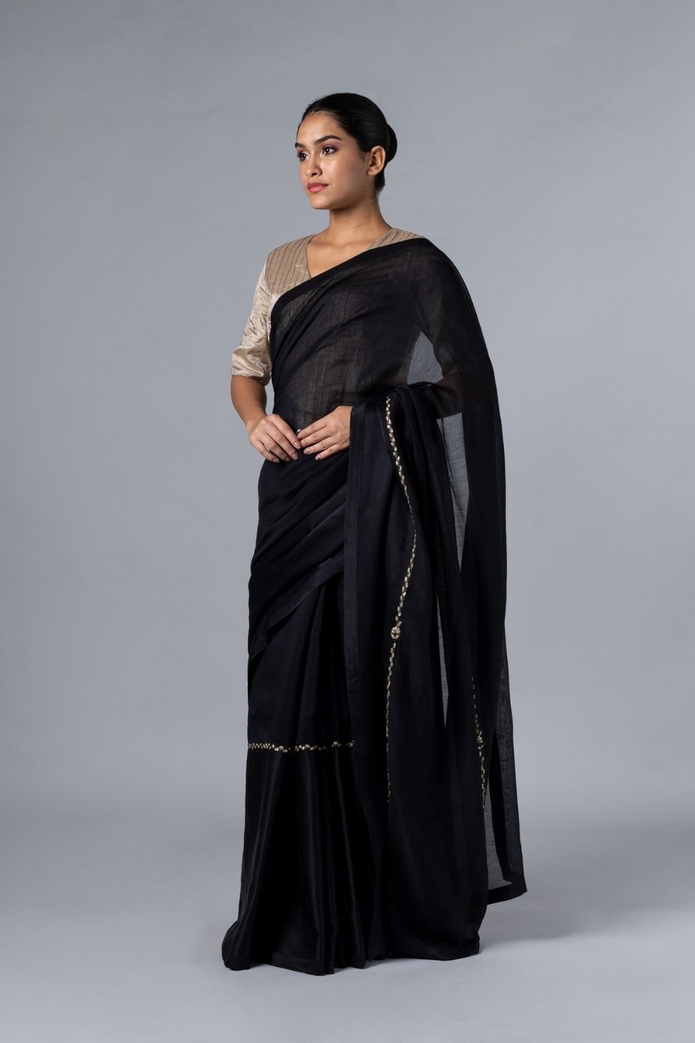 Irma Saree - black