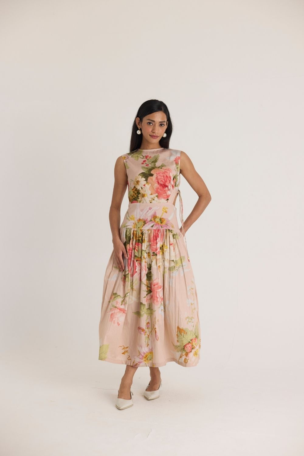 HAZEL SIDE CUT OUT DRESS