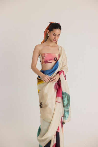 LILA SILK SAREE