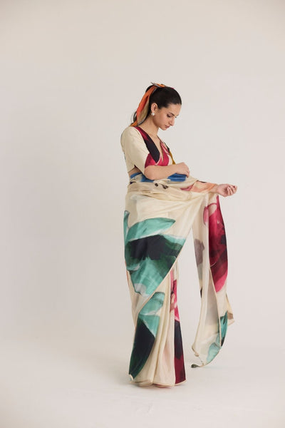 LILA SILK SAREE