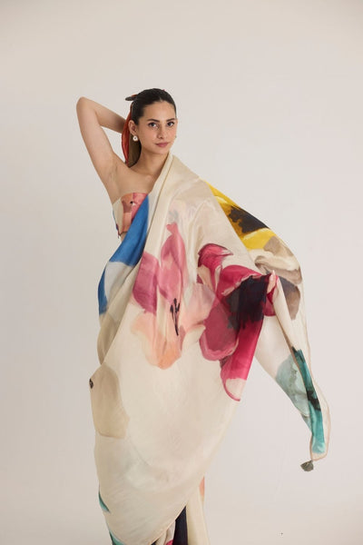 LILA SILK SAREE