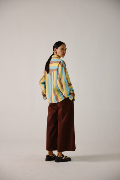 Ava Jacket - Striper Print