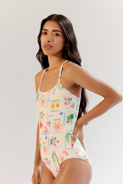 Leni Swimsuit - Postcard