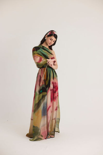 TILLY ONE SHOULDER DRESS
