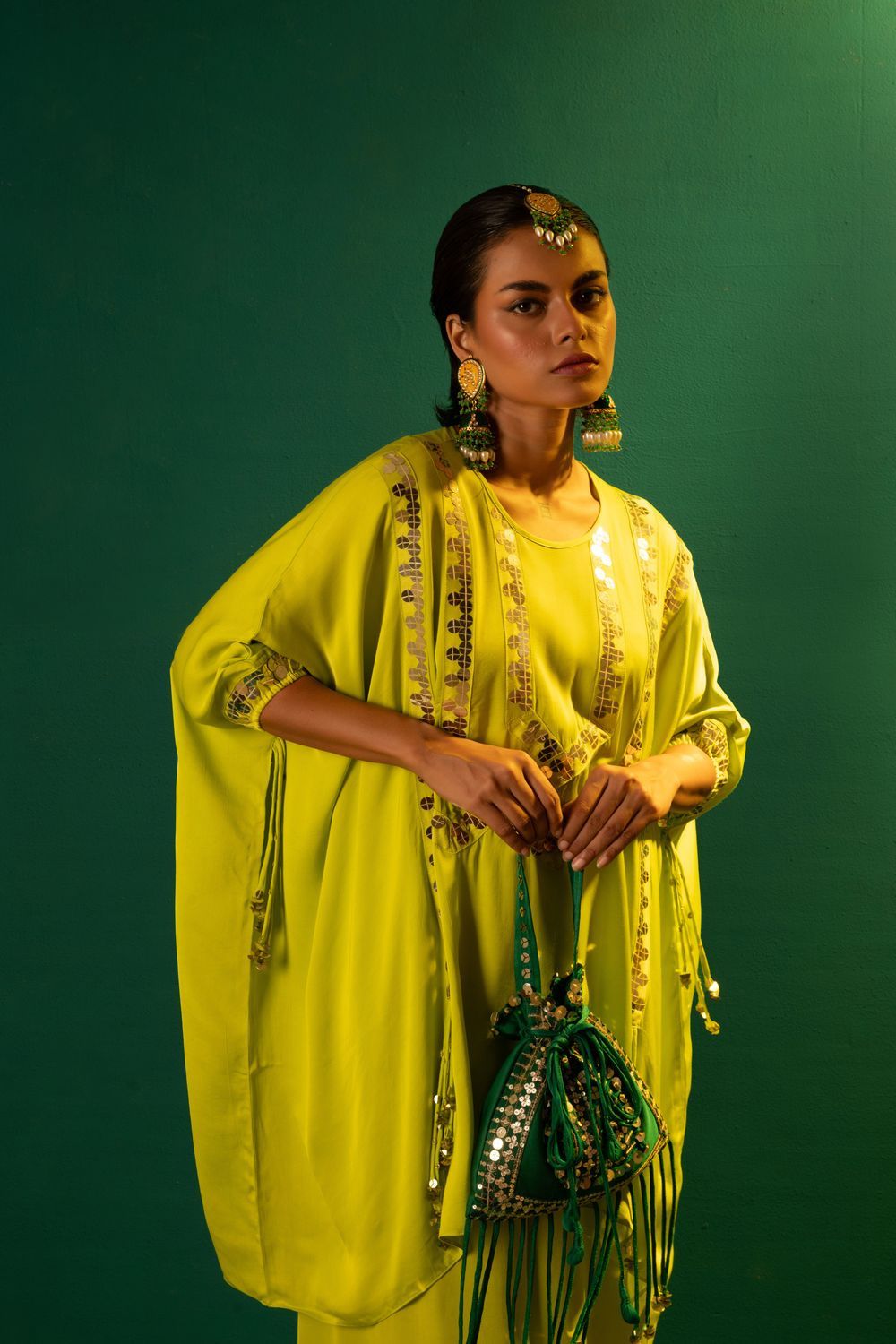 Chamakeen Masai Neon Co-ord Set